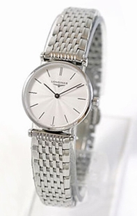 Automatic Longines L4.209.4.73.6 Mens Silver Baton Watches