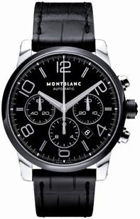 Automatic Montblanc 102365 Mens Black Watches