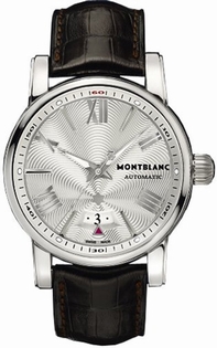 Silver Montblanc 102367 Mens Stainless Steel Watch