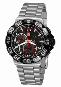 Black Tag Heuer CAH1010.BA0860 Mens Stainless Steel Watch