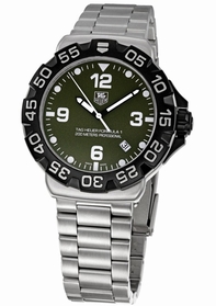 Green Tag Heuer THWAH1113BA0858 Mens Stainless Steel Watch