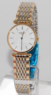 Womens Longines Grande Classique L4.209.2.12.7 Gold Plated Watch