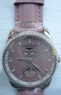 Longines Womens Stainless Steel Watch L2.503.0.97.3