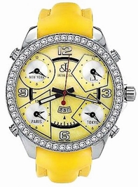 Quartz Jacob & Co. JC21 Unisex Yellow Mother of Pearl Watches