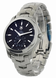 Black Tag Heuer WJF211A.BA0570 Mens Stainless Steel Watch