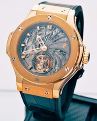 Hublot Mens Rose Gold Watch Hublot Big Bang Tourbillon