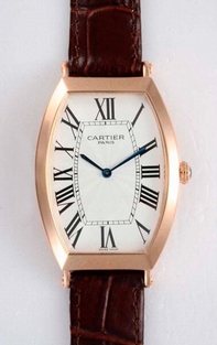 Cartier Baignoire WB509731  18kt White Gold  Case Swiss Watch