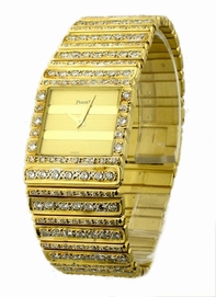 Mens Piaget Vintage 20818 Yellow Gold Watch