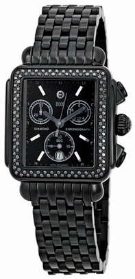 Michele Deco Blanc Noir Series MWW06A000679 Watch