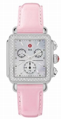 Silver Michele MWW06A000522 Womens Stainless Steel Watch