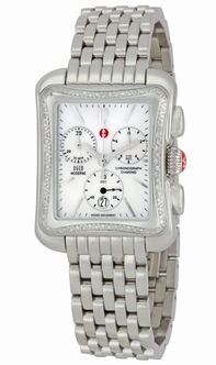 Michele Deco MWW06U000001 White Mother Of Pearl Dial  Dial Watch