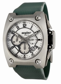 Mens Wyler Geneve Code R 100.1.00.WB1.RGN Stainless Steel Watch