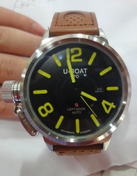 U-Boat 1017 Black Arabic Watch