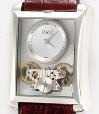 Silver Piaget GOA32065 Mens 18k Rose Gold Watch