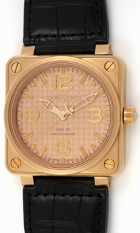 Bell Ross BR01-92 Gold Ingot Automatic 18KT Rose Gold Watch