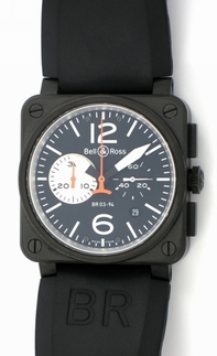 Bell Ross BR03 Series BR03-94-CF-B&W Watch