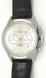 Bell Ross BR 126 Officer Silver Watch