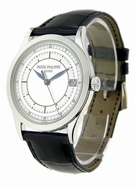 Automatic Patek Philippe 5296G Mens Two Tone Silvery Dial Watches