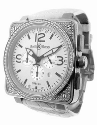 Bell Ross BR01 BR01-94-S-02250 White Dial Watch