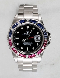 Mens Rolex GMT-Master 16713 White Gold Watch