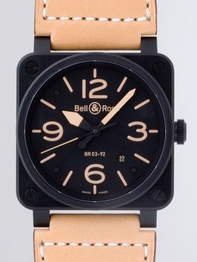 Automatic Bell Ross BR03-92 HERITAGE SHADOW Mens Watches