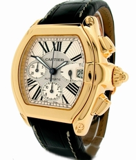 Mens Cartier Roadster CA-10422S Yellow Gold Watch