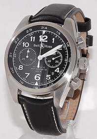 Automatic Bell Ross 126 XL Black Mens Watches