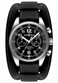 Bell Ross 126 XL Black Vintage Series Mens Watch