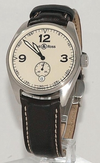 Beige Bell Ross 123 Beige Mens Stainless Steel Watch