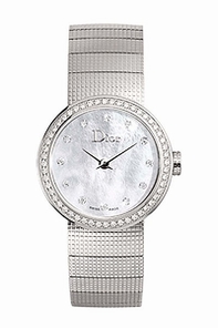 Christian Dior La Baby D De Dior 042111M002 Silver Dial Watch