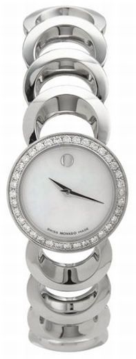 Quartz Movado 0605526 Womens White Watches