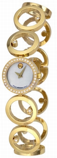 Quartz Movado 0605822 Womens White Watches