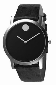 Movado Museum 0606220 Black Dial Watch