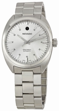 Swiss Automatic Movado 0606360 Mens Silver Watches