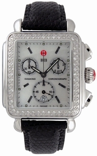 Womens Michele Deco 06A000058 Stainless Steel Watch