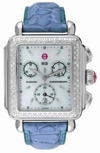 Genuine mother-of-pearl Michele 06A000081 Womens Stainless Steel Watch