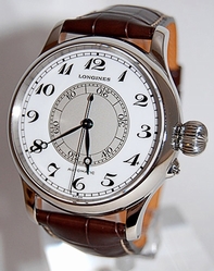 White Longines L2.713.4.13.0 Mens Stainless Steel Watch