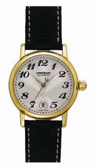 Montblanc Star Gilt 09635 Gold Case Swiss Watch