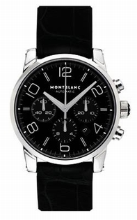 Mens Montblanc TimeWalker 09670 Steel Watch