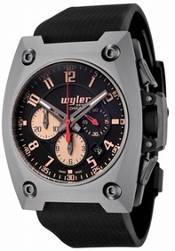 Mens Wyler Geneve Dakar Rally 100.7.00.BRN.RBA Titanium Watch