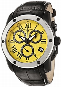 Swiss Legend Traveler 10005-BB-07-SB Yellow Dial Watch