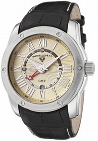 Mens Swiss Legend Traveler 10005G-010 Stainless Steel Watch