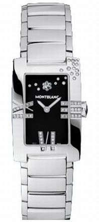 Quartz Montblanc 101559 Womens Black Diamond Watches