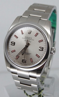 Rolex 114200SAPSO Silver Watch