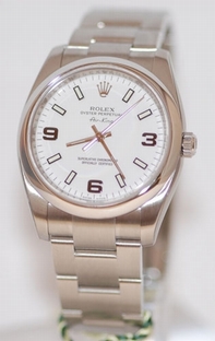 Automatic Rolex 114200SASO Mens Silver Watches