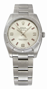 Rolex 114210SAPSO Silver Watch