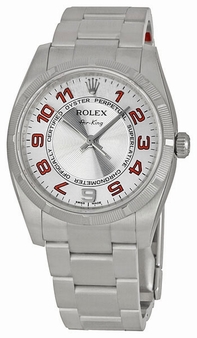 Automatic Rolex 114210SCOAO Mens Silver Watches