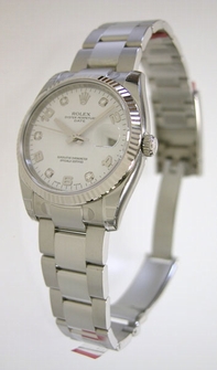 Automatic Rolex 115234WDO Mens White Watches