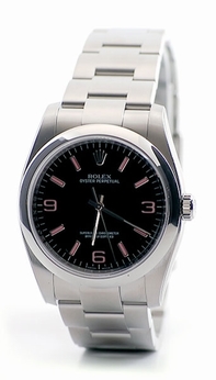 Rolex 116000BKAPSO Perpetual No-Date Series Mens Watch