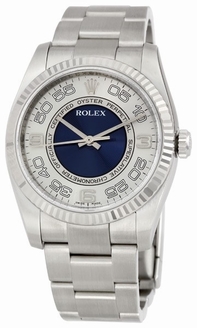 Rolex Mens Stainless Steel Watch 116034SBLAO